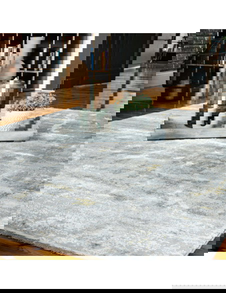 Tappeto moderno tortora per salotto elegante