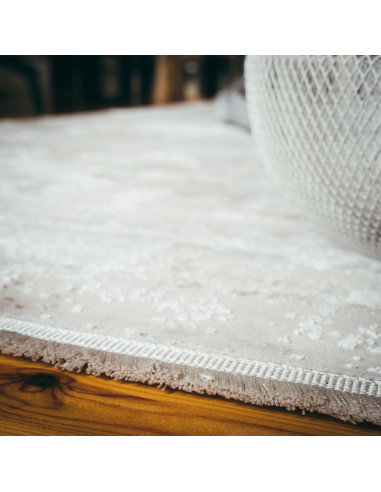 Tappeto moderno tortora per salotto elegante