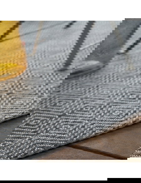 Nordic 870 Grey Rug – Durable Modern Carpet