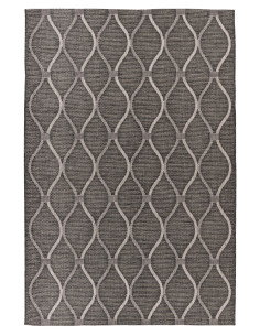 Nordic 871 Grey Modern Geometric Rug