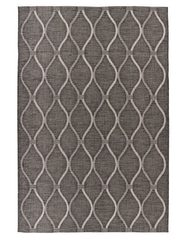 Tappeto moderno Nordic 871 grigio per salotto elegante