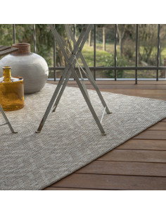 Nordic 872 Taupe Rug – Durable Geometric Carpet 2