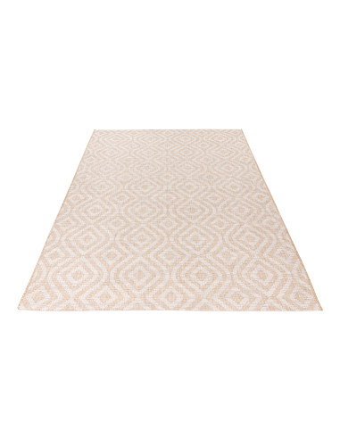 Nordic 872 Taupe Rug – Durable Geometric Carpet