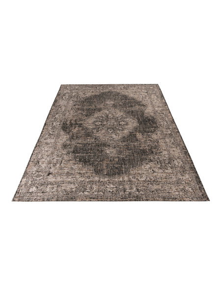 Nordic 875 Grey Vintage Style Rug – Durable & Stylish