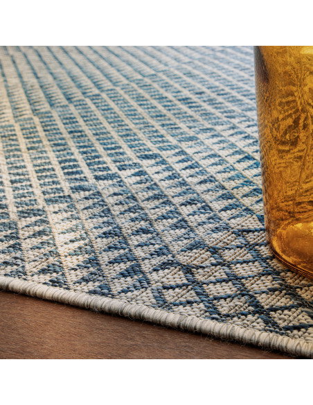 Nordic 877 Navy Rug – Durable Stylish Polypropylene Carpet