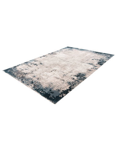 Tappeto salotto Opal 912 blu elegante e moderno