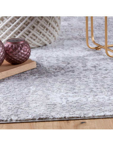 Tappeto moderno Opal 913 tortora per salotto elegante