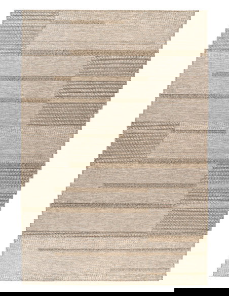 Oslo 706 Taupe Geometric Rug – Durable & Stylish
