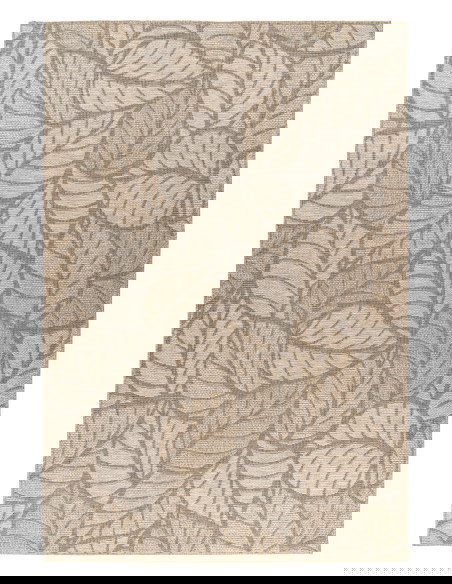 Oslo 707 Taupe Floral Rug – Durable & Elegant Design