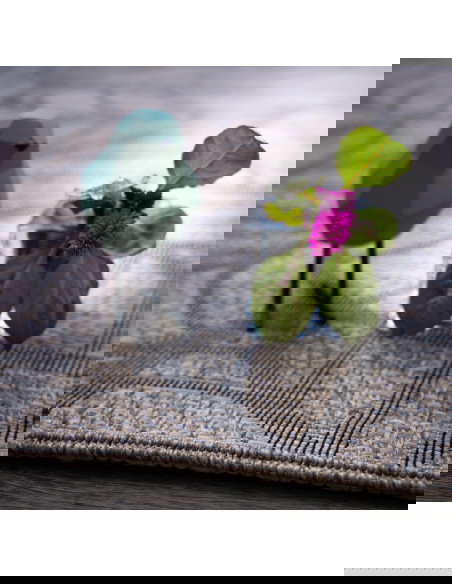 Oslo 707 Taupe Floral Rug – Durable & Elegant Design