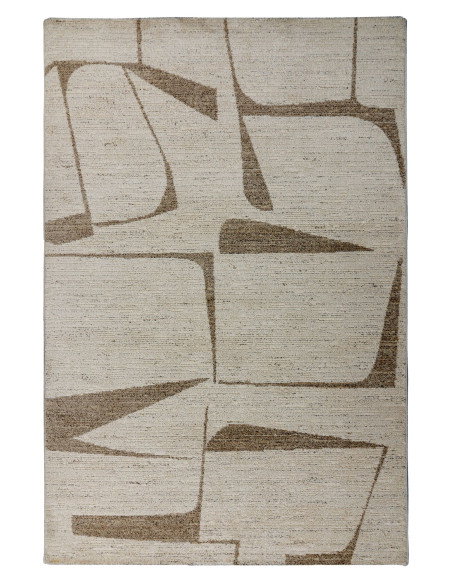 Parma 510 Cream Geometric Rug – Modern Neutral Carpet