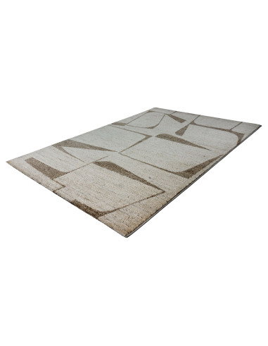Parma 510 Cream Geometric Rug – Modern Neutral Carpet