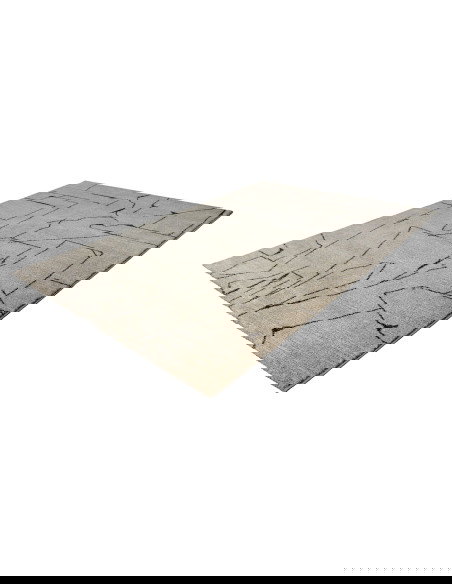 Parma 511 Cream Geometric Rug – Modern Neutral Elegance