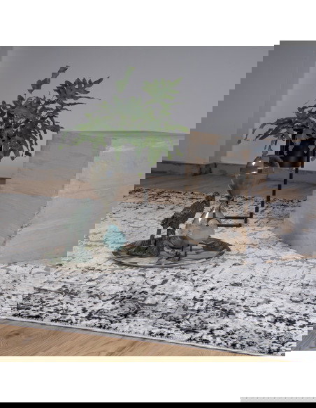 Phoenix 120 Grey Vintage Rug – Elegant Durable Carpet