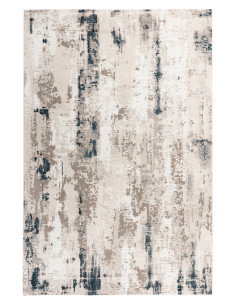 Phoenix 124 Aqua Modern Rug with Aqua Tones