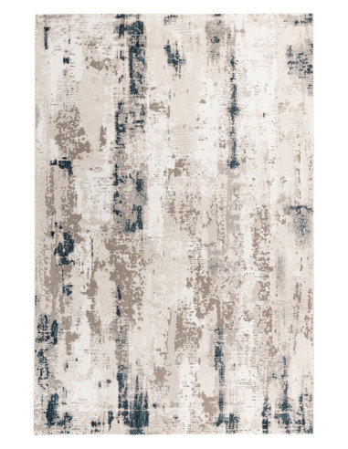 Phoenix 124 Aqua Modern Rug with Aqua Tones