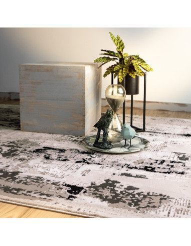 Phoenix 124 Grey Modern Abstract Rug for Stylish Interiors