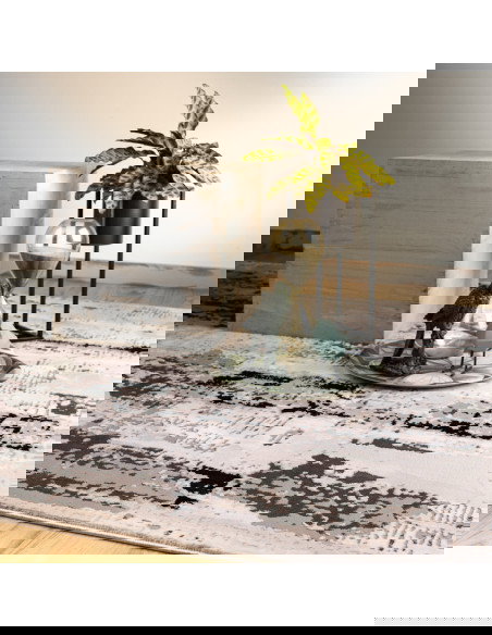 Phoenix 124 Grey Modern Abstract Rug for Stylish Interiors