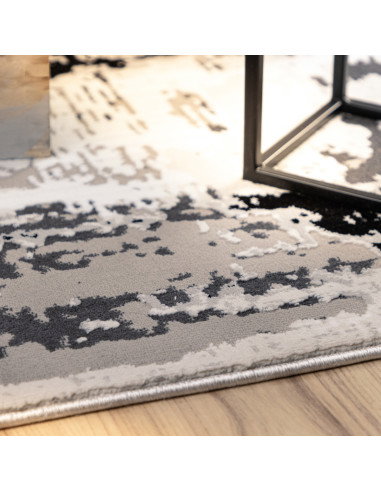 Phoenix 124 Grey Modern Abstract Rug for Stylish Interiors