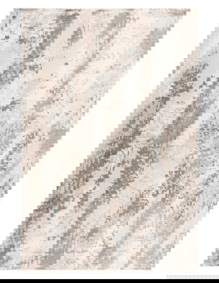 Phoenix 124 Taupe Modern Rug with Soft Polyester Texture