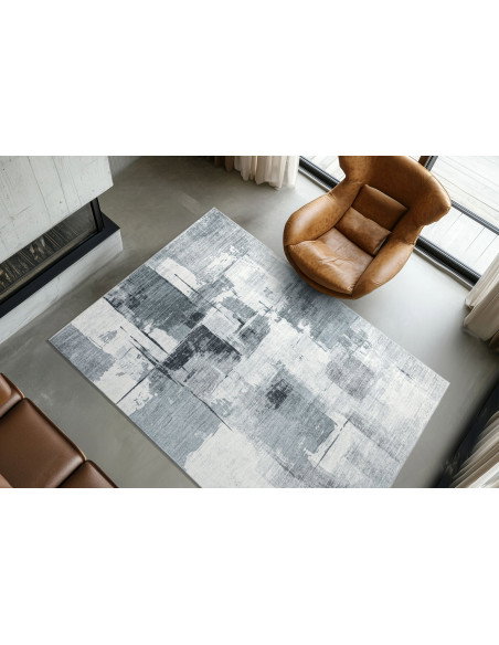 Tappeto Salotto Moderno Posh 300 Grigio