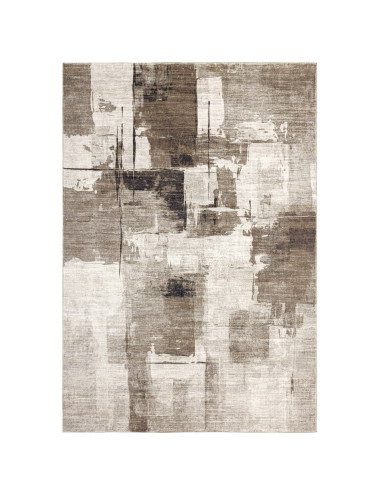 Posh 300 Taupe Rug – Elegant Patchwork Carpet