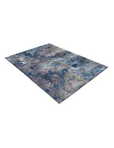 Vintage Style Multi-Colored Rug with Abstract Design 2