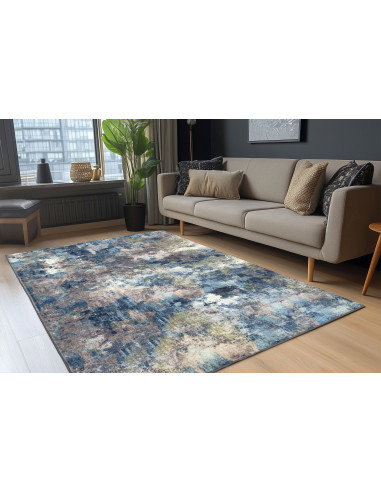 Tappeto moderno Posh 301 multicolore per salotto