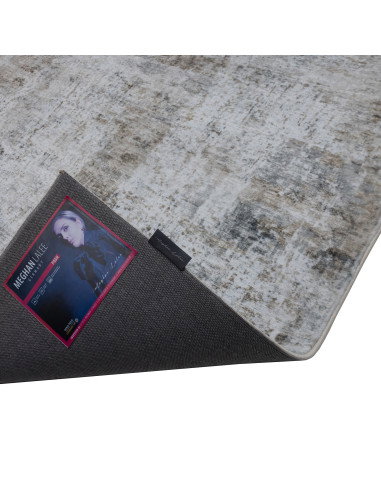 Posh 302 Taupe Vintage Rug with Soft Texture