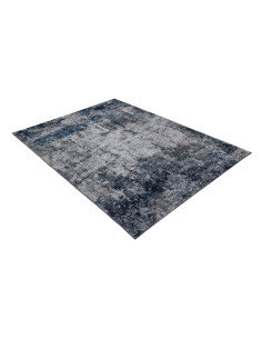 Posh 303 Blue Vintage Rug with Modern Abstract Design 2