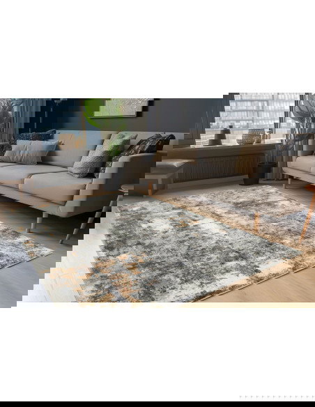 Posh 304 Terrakotta Vintage Style Rug with Warm Hues