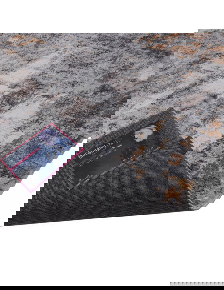 Posh 304 Terrakotta Vintage Style Rug with Warm Hues