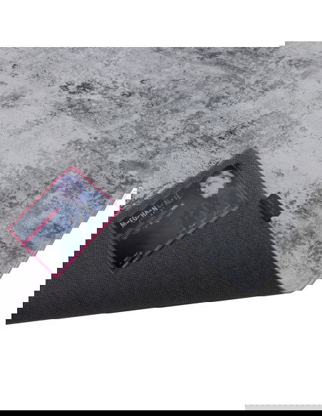 Posh 305 Grey Vintage Style Rug – Soft & Durable