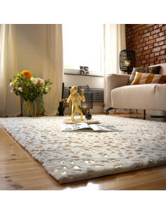 Safari 165 Cream Rug with Elegant Fantasy Pattern 2
