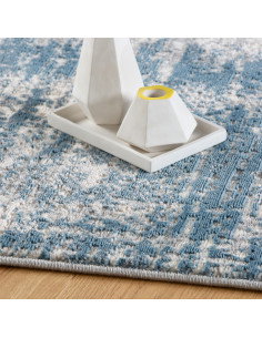 Salsa 690 Blue Modern Fantasy Rug – Durable & Stylish 2