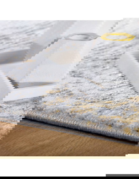 Salsa 690 Mustard Rug – Modern Abstract Carpet