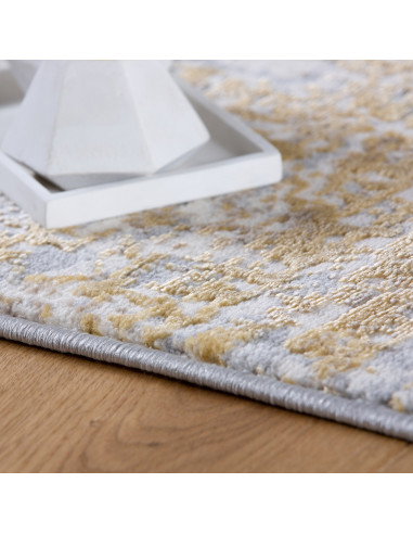 Salsa 690 Mustard Rug – Modern Abstract Carpet