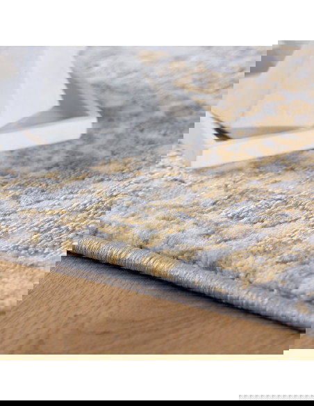 Salsa 690 Mustard Rug – Modern Abstract Carpet