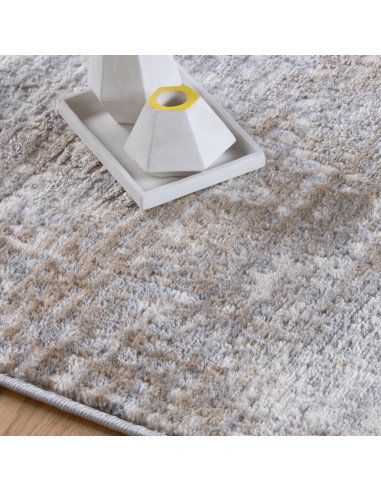 Salsa 690 Taupe Modern Rug with Subtle Fantasy Pattern