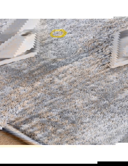 Salsa 690 Taupe Modern Rug with Subtle Fantasy Pattern