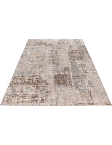 Salsa 690 Taupe Modern Rug with Subtle Fantasy Pattern