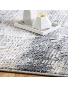 Salsa 691 Grey Modern Abstract Rug 2