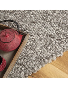Stellan 675 Silver Handwoven Wool Rug – Natural Elegance 2