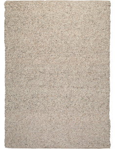 Tappeto salotto Stellan avorio in lana naturale
