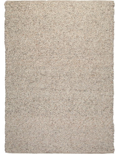 Tappeto salotto Stellan avorio in lana naturale