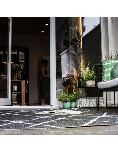 Tallinn 540 Grey Modern Geometric Rug