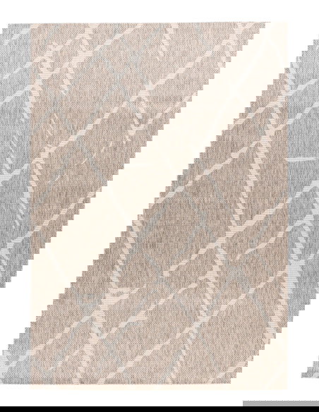 Tallinn 540 Taupe Rug – Elegant Geometric Carpet