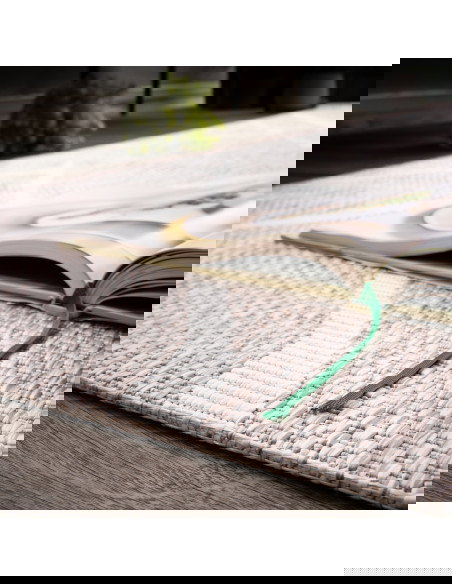 Tappeto moderno Tallinn 540 tortora per salotto elegante