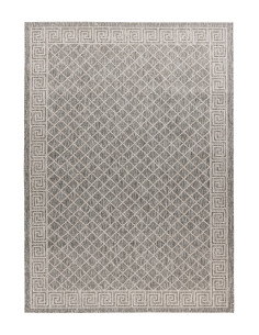 Tallinn 541 Grey Rug – Durable Geometric Carpet