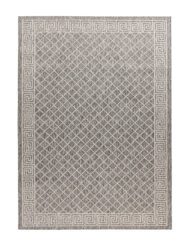 Tallinn 541 Grey Rug – Durable Geometric Carpet